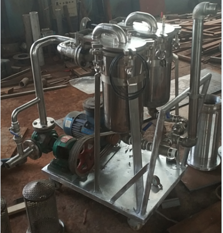 雙杠袋式過濾機油墨涂料過濾機